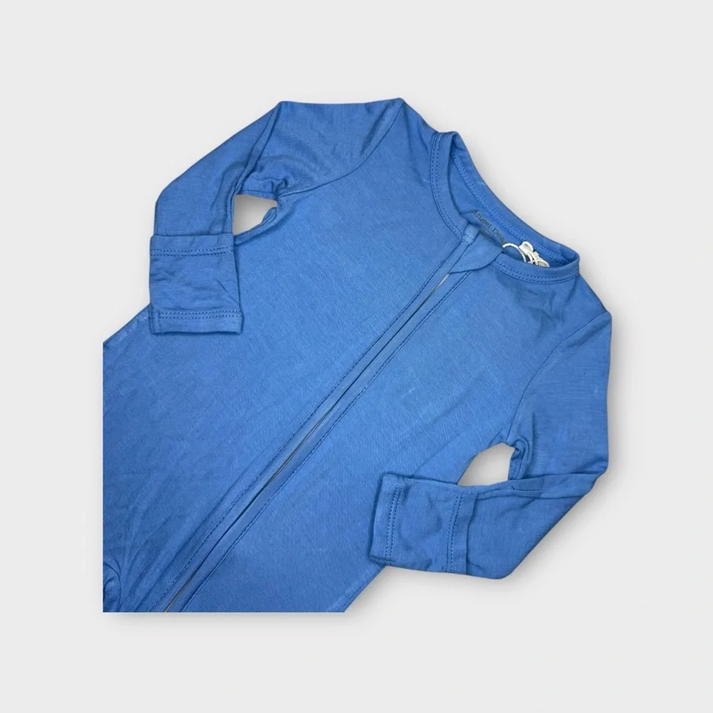 Angel Dear Bamboo Blue Footie Sleeper